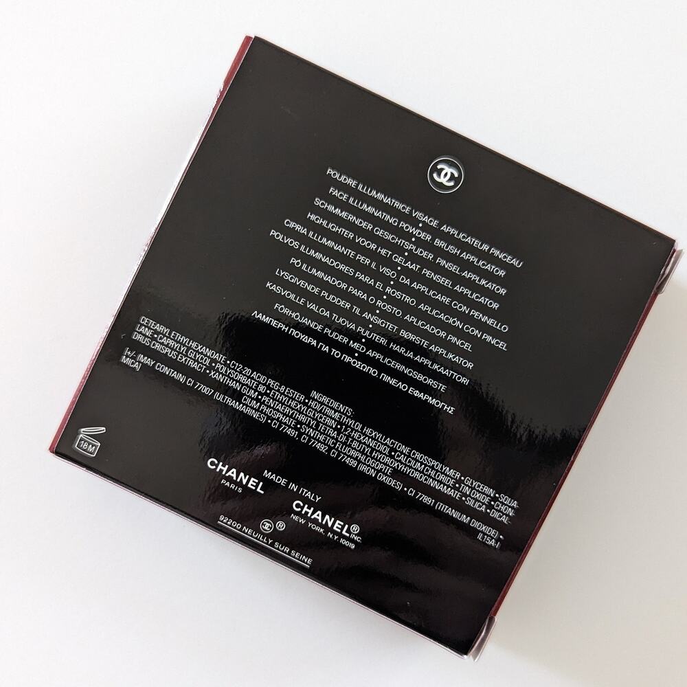 RARE Chanel Le Signe Du Lion Illuminating Powder Or Blanc (full size) - Picture 6 of 9